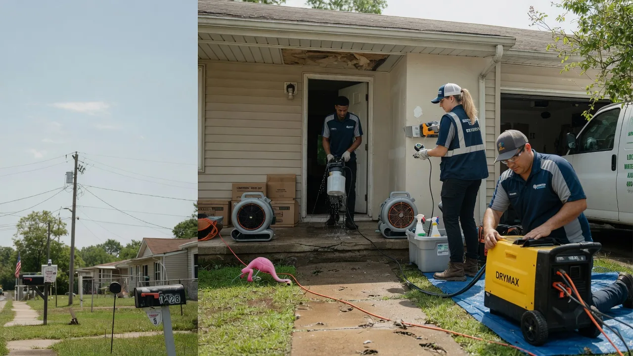 Storm Damage Water Removal in Canaan, IN near me